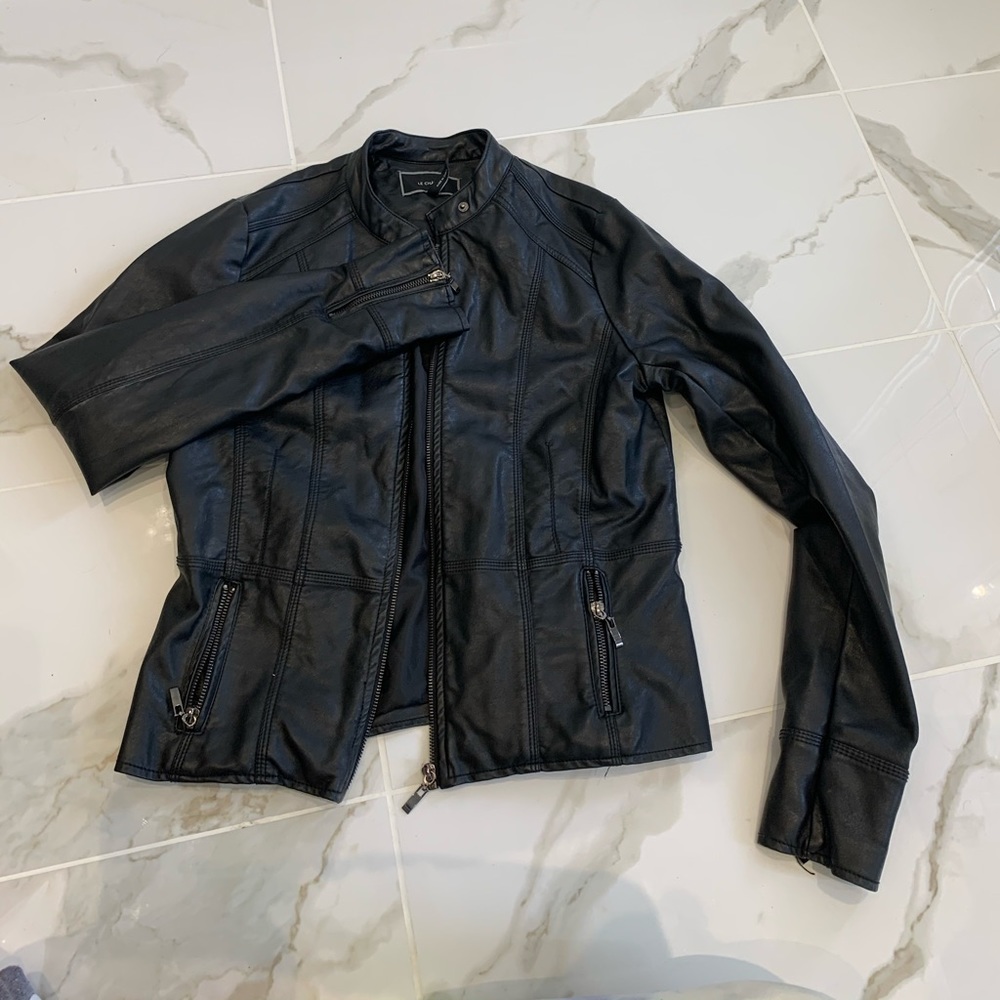 Leather jacket